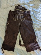 Bayerische lederhose größe gebraucht kaufen  Elfershausen