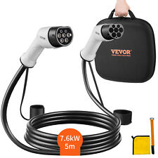 VEVOR 5m Cavo Ricarica Monofase 7KW per Auto Veicoli Elettrici Tipo 2 a Tipo 2 na sprzedaż  Wysyłka do Poland
