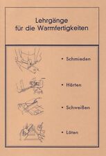 Lehrgänge warmfertigkeiten sc gebraucht kaufen  Obermarchtal