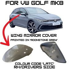 Tampa de espelho de asa de porta pintada para VW Golf MK8 2021 em LA7C Moonstone cinza direita comprar usado  Enviando para Brazil