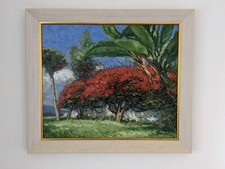 Tropische landschaft ölgemäl gebraucht kaufen  Emmerich