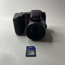 Usado, Câmera Digital Nikon COOLPIX L820 Roxa Ameixa com Alça/Cartão SD * Testada e Funciona comprar usado  Enviando para Brazil