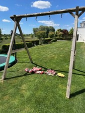 Schaukelgestell holz 2 gebraucht kaufen  Ingolstadt
