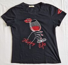 Shirt shirt glitzersteine gebraucht kaufen  Berlin