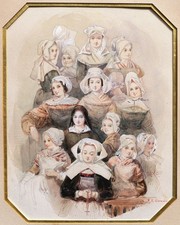 Dessin aquarelle tableau d'occasion  Saint-Cloud