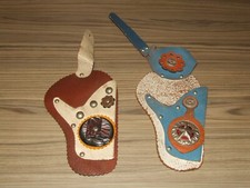 Pair vintage leather for sale  LLANDRINDOD WELLS