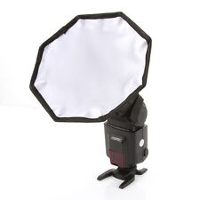 Portátil 20cm/8" Octagon estúdio Fotográfico Flash Sombrinha Softbox Difusor Speedlight comprar usado  Enviando para Brazil