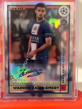 2022-23 Topps Merlin competições de clubes da UEFA - Autógrafos Warren Zaire-Emery... comprar usado  Enviando para Brazil