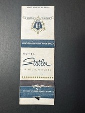 Vintage hotel statler for sale  BARRY