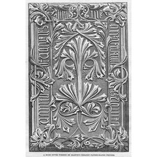 Capa de livro formada por Martins processo de papel cerâmico machê - Impressão antiga 1860 comprar usado  Enviando para Brazil