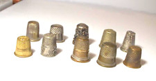 Misc thimbles silver for sale  Raymore