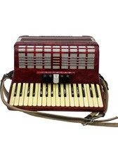 Vintage red piano for sale  UK