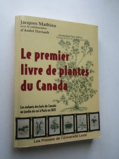 Livre plantes canada d'occasion  Expédié en Belgium