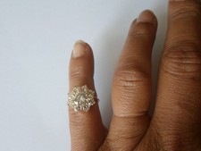 Bague plaqué fleur d'occasion  Rioz