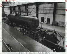 1980 Press Photo simulador de carro ferroviário duplica o que os vagões ferroviários suportam ao longo dos anos comprar usado  Enviando para Brazil