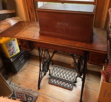Vintage singer treadle for sale  BELFAST
