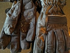Motorcycle gloves frank for sale  LANARK