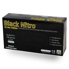 1000 LUVAS DE NITRILO PRETAS PREMIUM RESISTENTES PF MÉDICO MECÂNICO DE ALIMENTOS INDUSTRIAL comprar usado  Enviando para Brazil