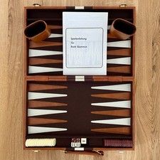 Backgammon koffer kunstleder gebraucht kaufen  Aachen