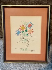 Picasso print mid for sale  Poulsbo