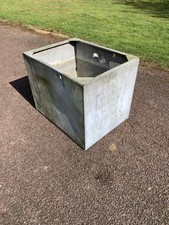 Galvanised solid old for sale  DERBY