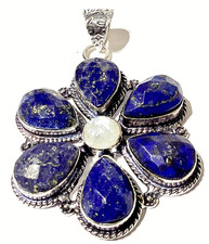 Lapislazuli edelstein schmuck gebraucht kaufen  Hannover