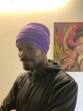 Purple rasta turban for sale  NOTTINGHAM