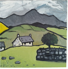 Welsh landscape oil for sale  BUXTON