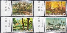 Lussemburgo 1982 foresta usato  Italia
