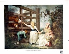 Antique old print for sale  UK