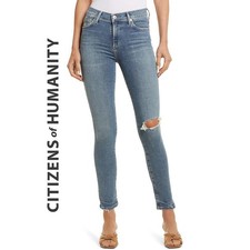 NOVO -Citizens of Humanity 'Rocket Ankle' Surf Spray Jeans - Tamanho 32 comprar usado  Enviando para Brazil