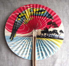 Ancien éventail publicitaire d'occasion Ancien éventail publicitaire d'occasion  Gandelu