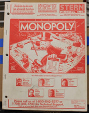 Monopoly pinball service for sale  Ashland City