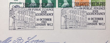 Carimbo postal Chartered Institute de finanças públicas e contabilidade 1985. Frete grátis do Reino Unido comprar usado  Enviando para Brazil
