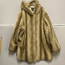 Faux fur coat for sale  SWANSEA