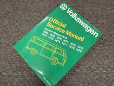 1976 1977 1978 1979 Volkswagen VW Station Wagon Bus Shop Manual de Serviço de Reparo comprar usado  Enviando para Brazil