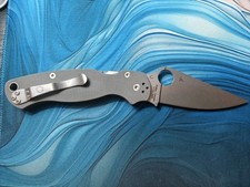 Spyderco paramilitary knife for sale  Mendota
