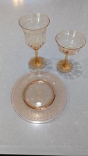 Antique crystal plates for sale  Batavia