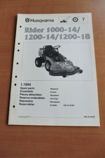 Husqvarna rasentraktor rider gebraucht kaufen  Könnern