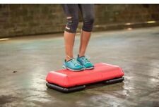THE STEP Fitness Aeróbica Placa Plataforma Vermelha com Risers Simmons Oldies Ab Workout, usado comprar usado  Enviando para Brazil
