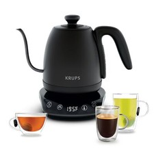 Chaleira elétrica KRUPS Gooseneck: 1L aço inoxidável, fervura rápida, 1 xícara em 80 segundos comprar usado  Enviando para Brazil