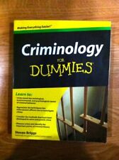 Criminology dummies briggs for sale  UK