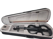 Electric violin black for sale  UK