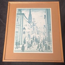 Lowry signed art for sale  READING