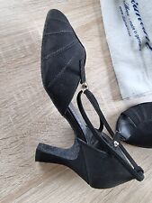 Tanzschuhe damen schwarz gebraucht kaufen  Billigheim