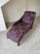 Chaise longue purple for sale  MACCLESFIELD