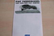 208284) Fiat Tipo + Tempra - Turbo Diesel - Prospekt 04/1992 comprar usado  Enviando para Brazil