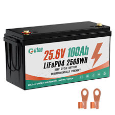 Batteria litio 24V 100Ah LiFePO4 batteria BMS 15000+ cicli camper impianto solar na sprzedaż  Wysyłka do Poland