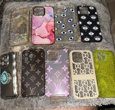 Coleção de 9 capas de telefone iPhone 14 Pro Max monograma designer comprar usado  Enviando para Brazil