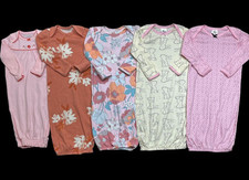 Lote de pijamas sacos algodão Carter's tamanho 0-6 meses bebê menina comprar usado  Enviando para Brazil